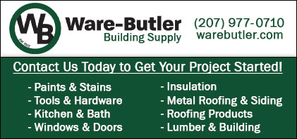 Ware-Butler has served Maine homeowners and contractors with lumber and building supplies since 1925.
