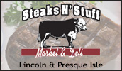 We are your Shurfine local supermarket. Whether you're shopping for everything on your grocery list or just need a few of specialty items, Steaks N' Stuff Market And Deli will have what you need.